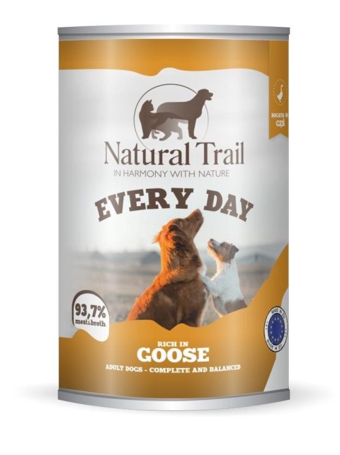 NATURAL TRAIL EVERY DAY Dog Gęś 400g Natural Trail NATURAL TRAIL EVERY DAY Dog Gęś 400g Natural Trail