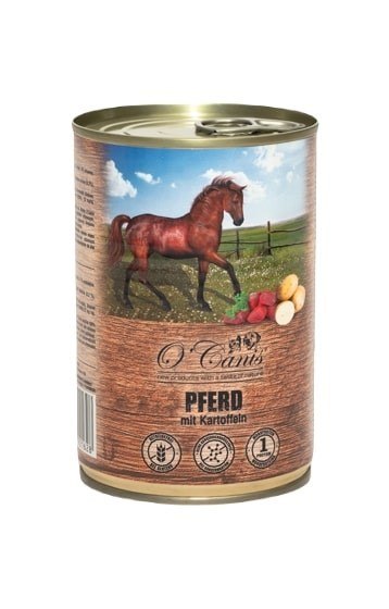 O'CANIS Konina z ziemniakami - mokra karma dla psa - 400 g O'Canis O'CANIS Konina z ziemniakami - mokra karma dla psa - 400 g O'Canis