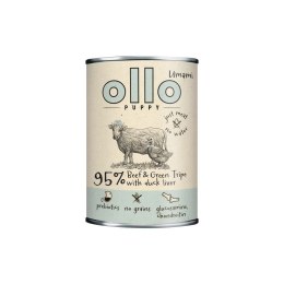 Ollo Puppy Umami Woł. żwacze z Kaczą Wątrobą 400g OLLO