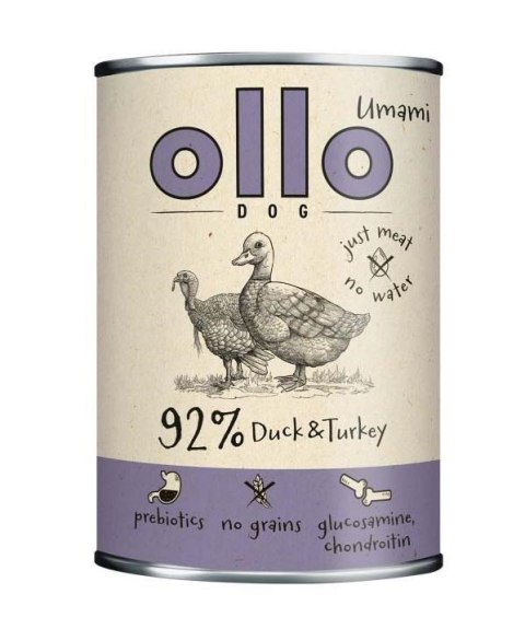 Ollo Umami Kaczka i Indyk 400 g OLLO Ollo Umami Kaczka i Indyk 400 g OLLO