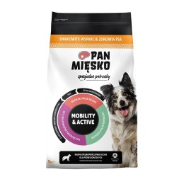 PAN MIĘSKO Specjalne potrzeby Mobility & Active (dorosły) chrupki M - Karma sucha dla psa - 9kg PAN MIĘSKO