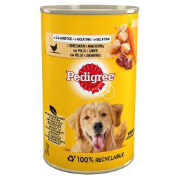 PEDIGREE Adult Kurczak z marchewką w galaretce - mokra karma dla psa - 400 g Pedigree