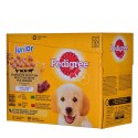 PEDIGREE Junior Wybór smaków w galaretce - mokra karma dla psa - 12x100 g Pedigree