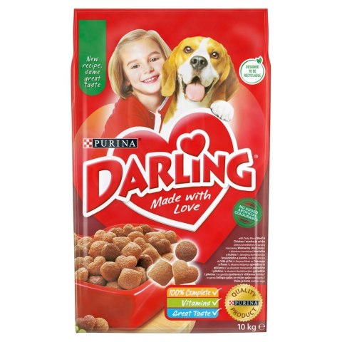 PURINA Darling Wołowina z kurczakiem - sucha karma dla psa - 10 kg PURINA NESTLE