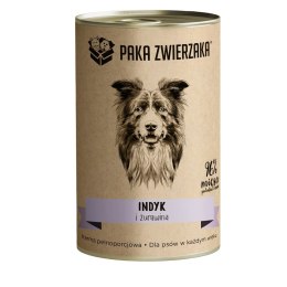 Paka Zwierzaka Indyk i żurawina 400g PAKA ZWIERZAKA