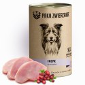 Paka Zwierzaka Indyk i żurawina 400g PAKA ZWIERZAKA