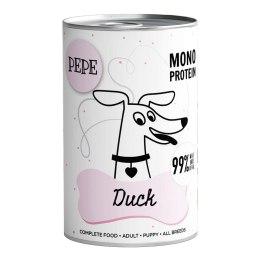 Paka Zwierzaka Pepe Duck 99% kaczka 400g PAKA ZWIERZAKA
