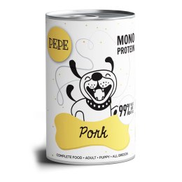 Paka Zwierzaka Pepe Pork 99% wieprzowina 400g PAKA ZWIERZAKA