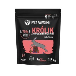 Paka Zwierzaka Seventh Heaven Królik z owocami leśnymi S 1,5kg PAKA ZWIERZAKA
