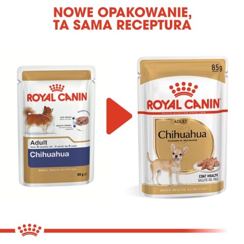 ROYAL CANIN BHN Chihuahua Adult - mokra karma dla psa dorosłego - 12x85g Royal Canin ROYAL CANIN BHN Chihuahua Adult - mokra karma dla psa dorosłego - 12x85g Royal Canin