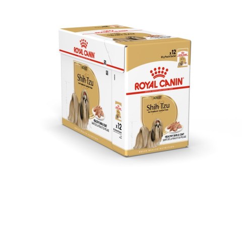 ROYAL CANIN BHN Shih Tzu Adult w formie pasztetu - mokra karma dla psa dorosłego - 12x85g Royal Canin ROYAL CANIN BHN Shih Tzu Adult w formie pasztetu - mokra karma dla psa dorosłego - 12x85g Royal Canin