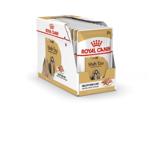 ROYAL CANIN BHN Shih Tzu Adult w formie pasztetu - mokra karma dla psa dorosłego - 12x85g Royal Canin ROYAL CANIN BHN Shih Tzu Adult w formie pasztetu - mokra karma dla psa dorosłego - 12x85g Royal Canin