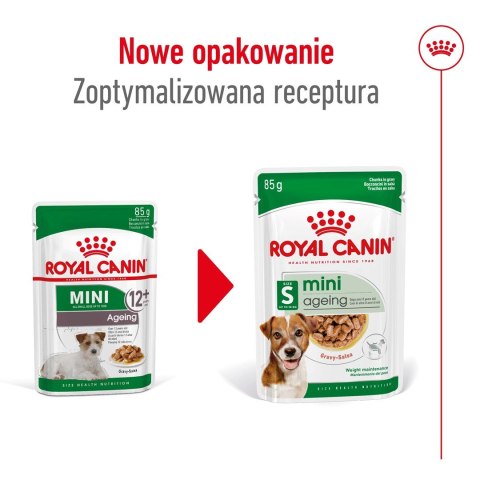 ROYAL CANIN Mini Ageing 12+ - mokra karma dla psa - 12x 85 g Royal Canin ROYAL CANIN Mini Ageing 12+ - mokra karma dla psa - 12x 85 g Royal Canin