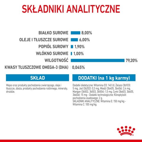 ROYAL CANIN SHN Mini Puppy w sosie - mokra karma dla szczeniąt - 12X85 g Royal Canin ROYAL CANIN SHN Mini Puppy w sosie - mokra karma dla szczeniąt - 12X85 g Royal Canin