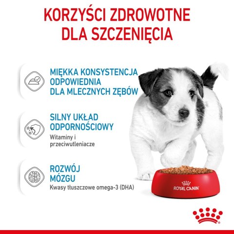 ROYAL CANIN SHN Mini Puppy w sosie - mokra karma dla szczeniąt - 12X85 g Royal Canin ROYAL CANIN SHN Mini Puppy w sosie - mokra karma dla szczeniąt - 12X85 g Royal Canin