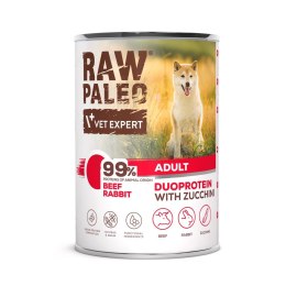 Raw Paleo Beef&Rabbit Adult Can 400g VetExpert