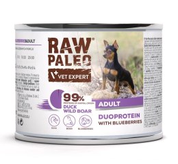 Raw Paleo Duck&Boar Adult Can 200g VetExpert