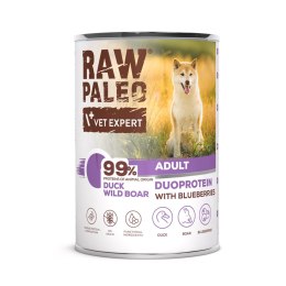 Raw Paleo Duck&Boar Adult Can 400g VetExpert