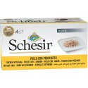 SCHESIR Adult M-Pack Filety z kurczaka z szynką 4x85g Schesir