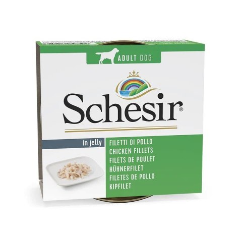 SCHESIR dla psów Adult w Galarecie Fileciki z Kurczaka 150g Agras Pet Foods