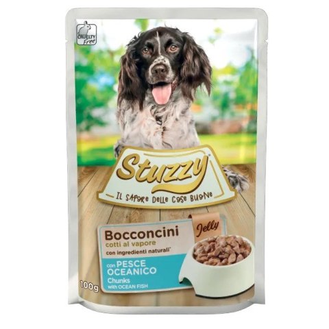 STUZZY CHUNKS z OCEAN FISH 100g Agras Pet Foods