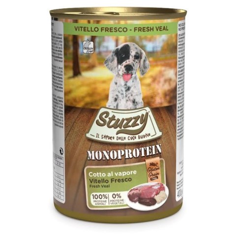 STUZZY Monoprotein PUPPY FRESH VEAL 400g Agras Pet Foods STUZZY Monoprotein PUPPY FRESH VEAL 400g Agras Pet Foods