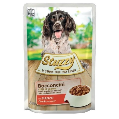 STUZZY dla psów Chunks Wołowe 100g Agras Pet Foods STUZZY dla psów Chunks Wołowe 100g Agras Pet Foods