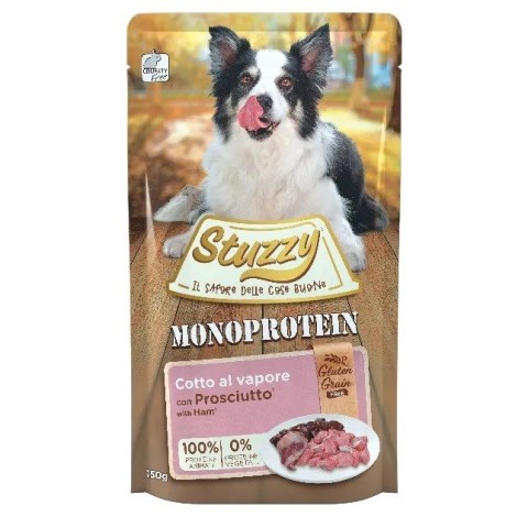 STUZZY dla psów Grain Free Monoprotein Szynkowe 150g STUZZY