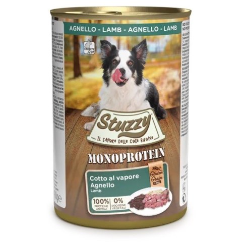 STUZZY dla psów Monoprotein Jagnięce 400g Agras Pet Foods STUZZY dla psów Monoprotein Jagnięce 400g Agras Pet Foods