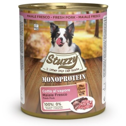 STUZZY dla psów Monoprotein Wieprzowe 800g Agras Pet Foods