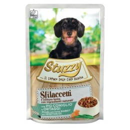 STUZZY dla psów Shreds Królik z Warzywami 100g Agras Pet Foods