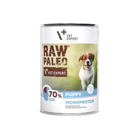 VetExpert Raw Paleo Dorsz Puppy Can 400g VetExpert VetExpert Raw Paleo Dorsz Puppy Can 400g VetExpert