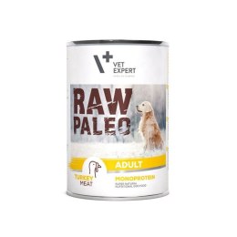 VetExpert Raw Paleo Indyk Adult Can 400g VetExpert