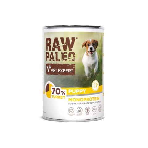 VetExpert Raw Paleo Indyk Puppy Can 400g VetExpert VetExpert Raw Paleo Indyk Puppy Can 400g VetExpert