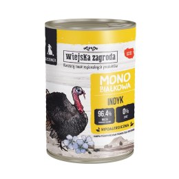 Wiejska Zagroda Monobiałkowa dla szczeniąt Indyk 400g Wiejska zagroda