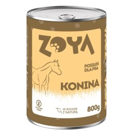 ZOYA Konina - puszka - Karma mokra dla psów - 800g ZOYA