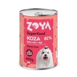 ZOYA Koza - Superfood - Karma mokra dla psów - 400g ZOYA