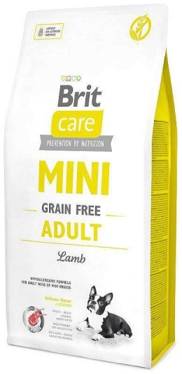 BRIT Care Mini Grain Free Adult Lamb - Sucha karma dla psa - 7 kg Brit