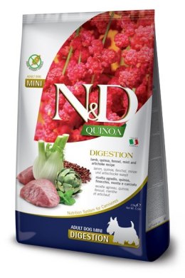FARMINA N&D Quinoa Dog Digestion Adult Mini - sucha karma dla psa - 800 g Farmina