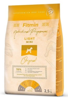 FITMIN Light Mini Original - sucha karma dla psa - 2,5 kg FITMIN