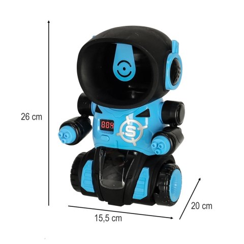 Gra zręcznościowa robot strzelanie do celu gra + 2x pistolet + kulki Kik Sp. z o. o. Sp. k. Gra zręcznościowa robot strzelanie do celu gra + 2x pistolet + kulki Kik Sp. z o. o. Sp. k.