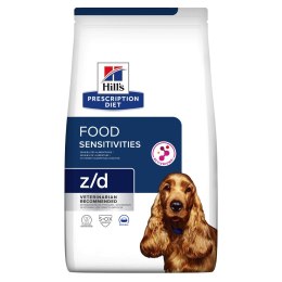 HILL'S Prescription Diet Food Sensitivities z/d Canine - sucha karma dla psa z alergią i nadwrażliwością pokarmową - 3 kg Hill's