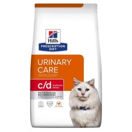HILL'S Prescription Diet Urinary Care Feline c/d Multicare Stress Chicken - sucha karma dla kota - 3 kg Hill's