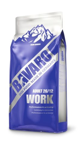 Josera Bavaro Work Adult 26/12 - karma dla psów aktywnych - 18kg JOSERA