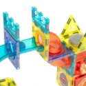 Kik Sp. z o. o. Sp. k. Klocki magnetyczne marble tor kulkowy świecący 75 elementów