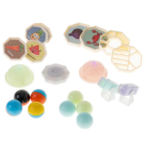 Kik Sp. z o. o. Sp. k. Klocki magnetyczne marble tor kulkowy świecący 75 elementów Kik Sp. z o. o. Sp. k. Klocki magnetyczne marble tor kulkowy świecący 75 elementów