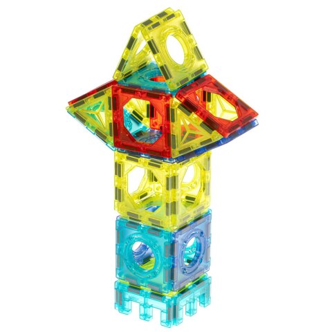Kik Sp. z o. o. Sp. k. Klocki magnetyczne marble tor kulkowy świecący 75 elementów Kik Sp. z o. o. Sp. k. Klocki magnetyczne marble tor kulkowy świecący 75 elementów