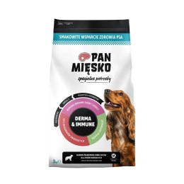 PAN MIĘSKO Specjalne potrzeby Derma & Immune (dorosły) chrupki M - Karma sucha dla psa - 3kg PAN MIĘSKO