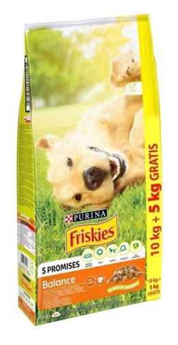 PURINA FRISKIES BALANCE Dog Chkn&Veg 10+5kg PURINA NESTLE