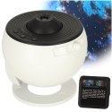 Kik Sp. z o. o. Sp. k. Projektor gwiazd nieba lampka nocna LED USB planetarium planety 12 dysków 360° timer